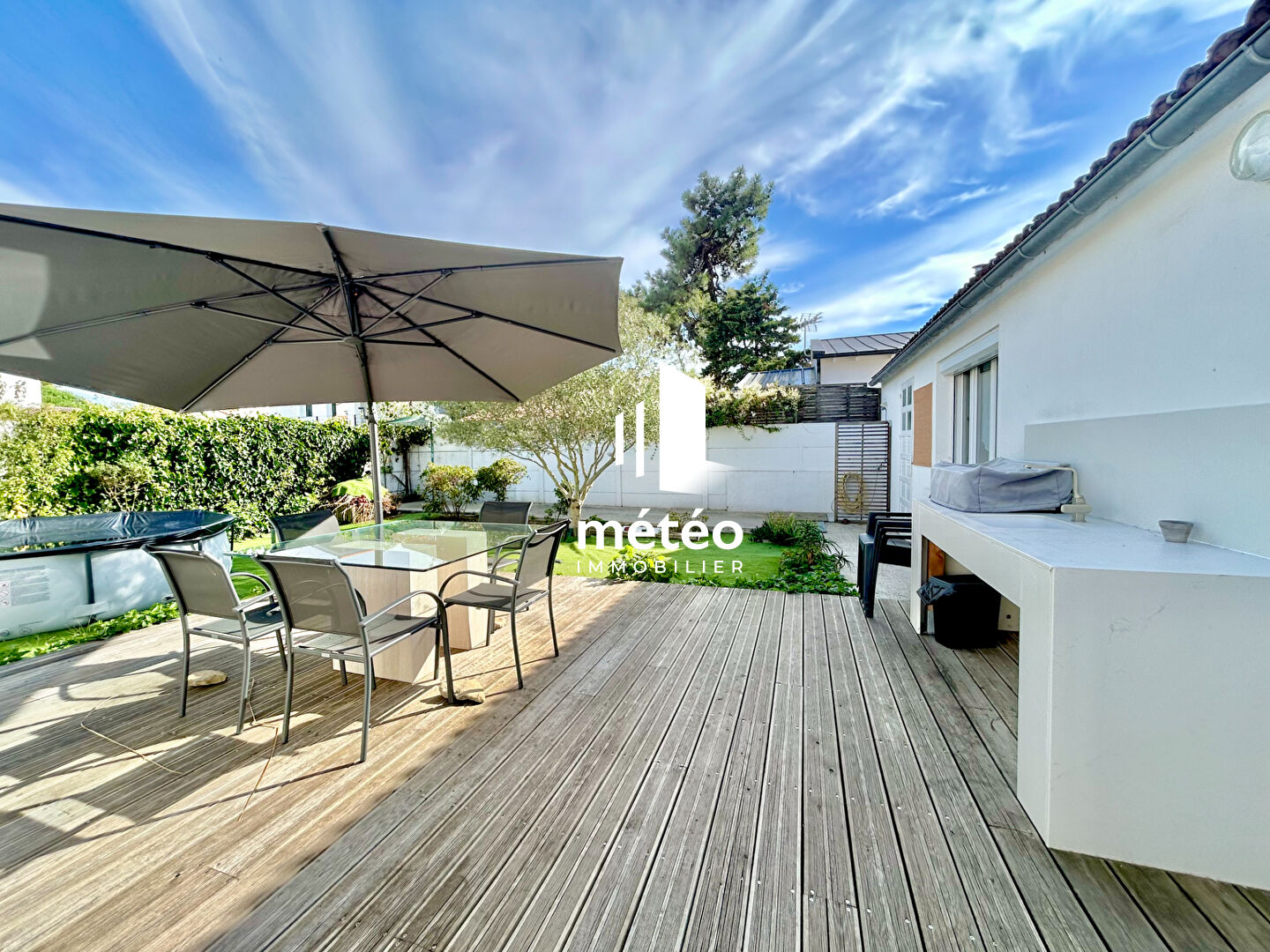 Maison rénovée de plain pied proche plage et centre