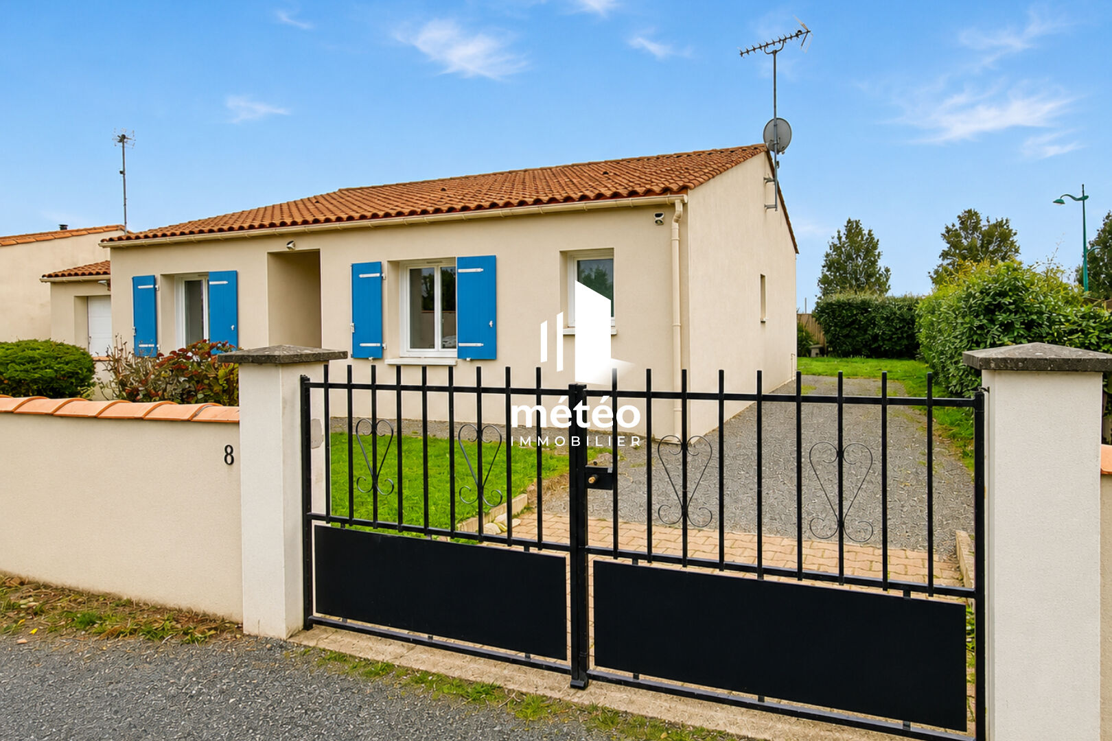 Maison plain pied de 99 m² – 3 chambres –  LUCON